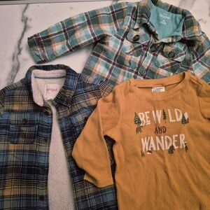 Flannel Jackets 18 Months